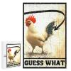 1000 PCS Wood Jigsaw Puzzles for Adults Chicken Farm Chicken Coop Tin Signs Guess What Chicken Puzzles for Adults Games Educational Toys Gifts view 1