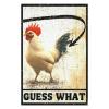 1000 PCS Wood Jigsaw Puzzles for Adults Chicken Farm Chicken Coop Tin Signs Guess What Chicken Puzzles for Adults Games Educational Toys Gifts view 2