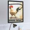 1000 PCS Wood Jigsaw Puzzles for Adults Chicken Farm Chicken Coop Tin Signs Guess What Chicken Puzzles for Adults Games Educational Toys Gifts view 4