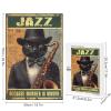 1000 PCS Wood Jigsaw Puzzles for Adults Black Cat Black Cat Jazz Because Murder is Wrong Puzzles for Adults Games Educational Toys Gifts view 3
