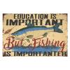 1000 PCS Wood Jigsaw Puzzles for Adults Fishing Education is Important But Fishing is Importanter Puzzles for Adults Games Educational Toys Gifts view 2