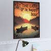 1000 PCS Wood Jigsaw Puzzles for Adults at The Lake Every Hour is Happy Hour Puzzles for Adults Games Educational Toys Gifts view 4