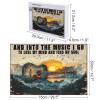 1000 PCS Wood Jigsaw Puzzles for Adults Guitar and Into The Music I Go to Lose My Mind and Find My Soul Wall Art Guitar Puzzles for Adults Games Educational Toys Gifts view 3
