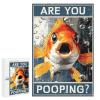 1000 PCS Wood Jigsaw Puzzles for Adults Fish Fish are You Pooping Coffee Puzzles for Adults Games Educational Toys Gifts view 1