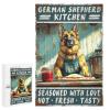 1000 PCS Wood Jigsaw Puzzles for Adults German Shepherd Dog German Shepherd Kitchen Seasoned with Love Hot Fresh Tasty Puzzles for Adults Games Educational Toys Gifts view 1