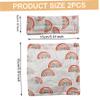 1Pair Seat Belt Cover Pad for Kids Soft & Comfortable Carseat Straps Covers Reversible Shoulder Pads Floral Print Kids Seatbelt Cushion for Baby Pushchair.. view 2