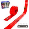 1PC Flexible Race Track for Kids 15ft Portable Roll up Flex Track Race Cars with Suction Cups & Dual Orbits DIY Play Fun for Boys Girls Indoor Outdoor, Red.. view 1