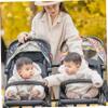 3 Pcs Stroller Connector Joints Twin Baby Stroller Connectors with Adjustable Length Hevy-Duty All-Purpose Connector Accessories.. view 4