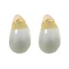 3.2 * 1.7cm Bohemian Transparent Resin Earrings Women,red,3.2 * 1.7cm view 4