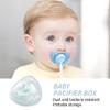 4Pcs Pacifier Case, Dustproof Portable Clear Pacifier Holder, Free Leak-Proof Practical Reusable Baby Box for Travel and Home.. view 2