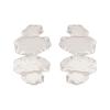 6.5 * 3.8cm Vintage Alloy Irregular Earrings For Women,golden,6.5 * 3.8cm view 2
