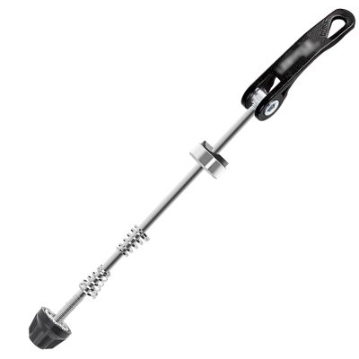 1pcs Ultralight Aluminum Alloy Quick Release Skewers for MTB and Road Bikes - Durable Cycling Replacement Parts(Black)