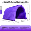 GR8FUN Inflatable Sports Tunnel Entrance 16x10x10FT Purple, Built-in Blower  Event Inflatable Tunnel Tent for Team Intros, Business Promotion, Trade Shows, Advertising & Exhibitions view 2