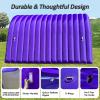 GR8FUN Inflatable Sports Tunnel Entrance 16x10x10FT Purple, Built-in Blower  Event Inflatable Tunnel Tent for Team Intros, Business Promotion, Trade Shows, Advertising & Exhibitions view 3