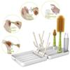 1 Set Baby Bottle Brush Food Grade Travel Bottle Cleaner Kit with Silicone Brush, Nipple, Straw, and More, Free Reusable Baby Cleaner.. view 4