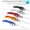 1pcs Ultra-Light Alloy Quick Release Skewers for Road/MTB - 135mm Front/Rear Wheel Hub Skewer Clip Bolt Lever Axle(Black) view 4