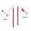 Cecicebb 15 Pairs 1.25 mm JST 2 Pin Micro Male and Female Connector Plug with 80mm Wire Cables 26AWG view 2