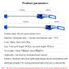 1 Pair Bicycle Quick Release Skewers - Lightweight Anodized Aluminum Skewers for Road and Mountain Bikes(Red) view 2