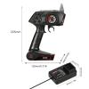 GoolRC TG3 2.4GHz 3CH Digital Radio Remote Control Transmitter with Receiver for RC Car Boat view 2
