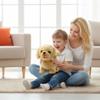 CU-MATE Electronic Walking Dog Toy, Interactive Plush Golden Retriever Puppy, Realistic Interactive Pet Toy Dog, Walking, Barking, Wagging Tail & Talking, Present Gifts for 3+ Year view 4