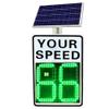 Solar Powered Radar Speed Limit Sign, LED Display for Highways & Speed-Limited Roads, 600mm x 900mm, Includes Accessories for Enhanced Safety & Visibility view 1