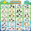SliBoeyX 24 Pack Animal Party Favors for Kids, 3-in-1 Mini Animal Building Block Toys with 72 Designs, Goodie Bag Stuffers, Classroom Rewards, Birthday Party Gifts for Boys Girls Ages 612 view 4