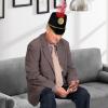Apujent Nutcracker Hat, Feathered Knight Hat, Soldier Marching Band Major Top Hats Costume Accessory For Christmas Cosplay Carnival Party Dress-Up Event Role Play Band Performance Ceremonial Hats view 4