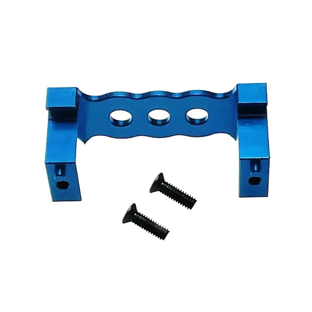 for Wltoys 144001 124016-17-18 124019 Fixed Base Steering Gear for Seat Press RC Car Tracked Vehicles Parts and Accessories Upgrades Replacements RC Car DIY Parts(Blue)