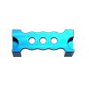 for Wltoys 144001 124016-17-18 124019 Fixed Base Steering Gear for Seat Press RC Car Tracked Vehicles Parts and Accessories Upgrades Replacements RC Car DIY Parts(Blue) view 2