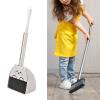 KiBcsLic Mini Broom with Dustpan, Home and Kitchen Sweeping for Kids, Rabbit view 2