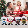 12PCS Christmas Wind Up Figurines for Kids  Christmas Stocking Stuffers, Mini Xmas Clockwork Figurine Assortment, Santa & Tree Wind Up Chain Figures, Goody Bag Fillers for Kids Party Favors Birthday view 2