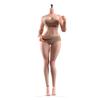 1/6 Scale Female Body, 12inch Super Flexible European Body Strong Muscle Makeup Version Detachable Feet Action Figure Seamless Large Bust Figure Body Collectble (Normal Skin) view 1