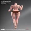 1/6 Scale Female Body, 12inch Super Flexible European Body Strong Muscle Makeup Version Detachable Feet Action Figure Seamless Large Bust Figure Body Collectble (Normal Skin) view 3
