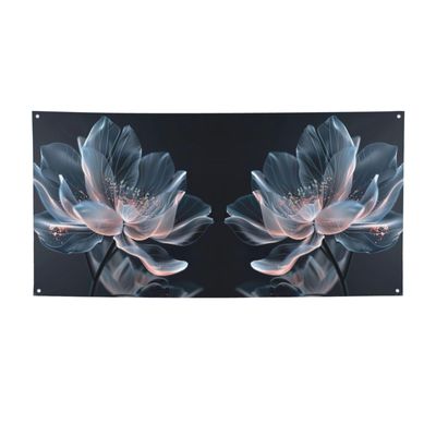 3d Flower Print Versatile Party Banner,Happy Birthday Decor,For Birthday Party Decorations And Supplies