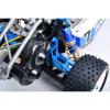 Aluminum 7075-T6 Alloy Rear Upper Suspension Arms for Tamiya 1:10 DT-04 R/C Fighter NXGEN-58741 Upgrades - Sky Blue view 3