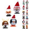 4PCS Christmas Wind Up Figurines for Kids  Christmas Stocking Stuffers, Mini Xmas Clockwork Figurine Assortment, Santa & Tree Wind Up Chain Figures, Goody Bag Fillers for Kids Party Favors Birthday view 1