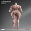 1/6 Scale Female Body, 12inch Super Flexible European Body Strong Muscle Makeup Version Detachable Feet Action Figure Seamless Large Bust Figure Body Collectble (Pale Skin) view 3
