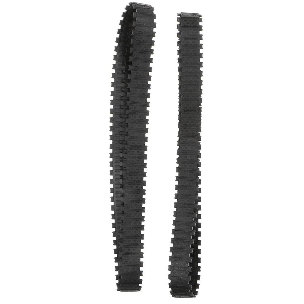 KiBcsLic 2pcs Rubber Tank Track for RC Cars Cross Country Vehicle Model Kit