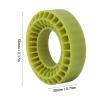Drfeify 2pcs Silicone Tire Inserts, 1 Inch Tire Liner Double Layer Hollowed Out Silicone Inner Tube 55x20mm (Green) view 3
