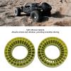 Drfeify 2pcs Silicone Tire Inserts, 1 Inch Tire Liner Double Layer Hollowed Out Silicone Inner Tube 55x20mm (Green) view 4