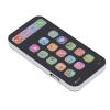 Drfeify Kids Interactive Cell Phone Toy Educational Children Over 3 Years Old Baby Mobile Learning Phone for Role Playing and Fun, Plastic Material (English Black) view 2