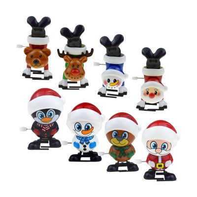 4 Pcschristmas Wind Up Toys, Holiday Wind Up Toys, Generisch Toy Christmas, 2025 Figure Clockwork Advent Calendar Filling Children Christmass For Gifts Bag