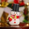 Abaodam 50pcs Mini Black Top Hats Snowman Decorating - Christmas Party Diy Decoration Mini Snowman Top Hats Birthday Wedding Family Gathering Party Supplies view 2