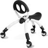 YBIKE Pewi Toddler Balance Bike - Kids Ride On Toys, Baby Push Car, Toddler Walker for Ages 9 Months to 3 Yrs, Durable Walking Buddy Push Toy, Comfortable, Indoor & Outdoor, Up to 44 Lbs, Black view 2