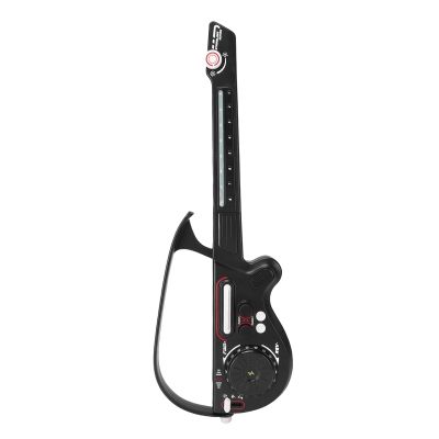 Asixxsix Stringless Smart Guitar, Portable Foldable Guitars for All Skill Levels, Built in Effects & Bluetooth, Musical Toy Guitar for Girls, Boys, Toddlers Christmas Birthday Gift (Black)