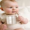 Cunill Personalized Silverplate Baby Cup | Silver Plain Baby Cup | Personalized Keepsake Gift | Packaged in Custom Red Two Piece Gift Box view 2