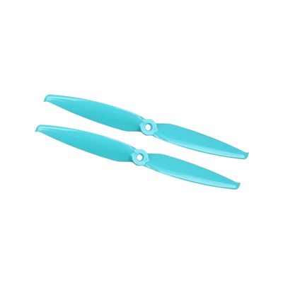 12 Pcs 6 Pairs Flash 7042 7. 0x4. 2 PC 2- Propeller With 5mm Mounting Hole Compatible With FPV RC Drone Quadcopter(6 pair blue)