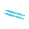 12 Pcs 6 Pairs Flash 7042 7. 0x4. 2 PC 2- Propeller With 5mm Mounting Hole Compatible With FPV RC Drone Quadcopter(6 pair blue) view 1