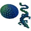 2 Pack Dragon Eggs with Dragon Inside, Dragon Egg Fidget Toy, 3D Dragon Eggs with Dragon Inside, Mystery Dragon Egg, 3D Printed Dragon Egg, Stocking Easter Basket Stuffers view 1