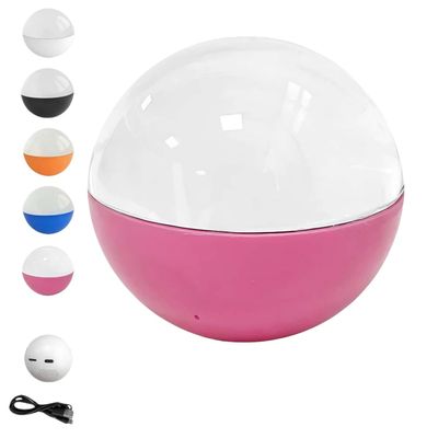 Memory Sphere Ball,2025 New Crystal Ball Video Player,Video Crystal Ball,Support Digital Video Playback Function,Suitable for Birthdays or Weddings, Couples, Families and Pets (Pink)